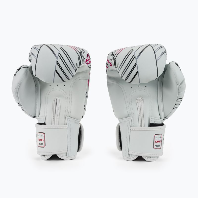 Boxerské rukavice YOKKAO Power Boxing white 3