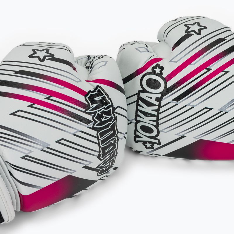 Boxerské rukavice YOKKAO Power Boxing white 7