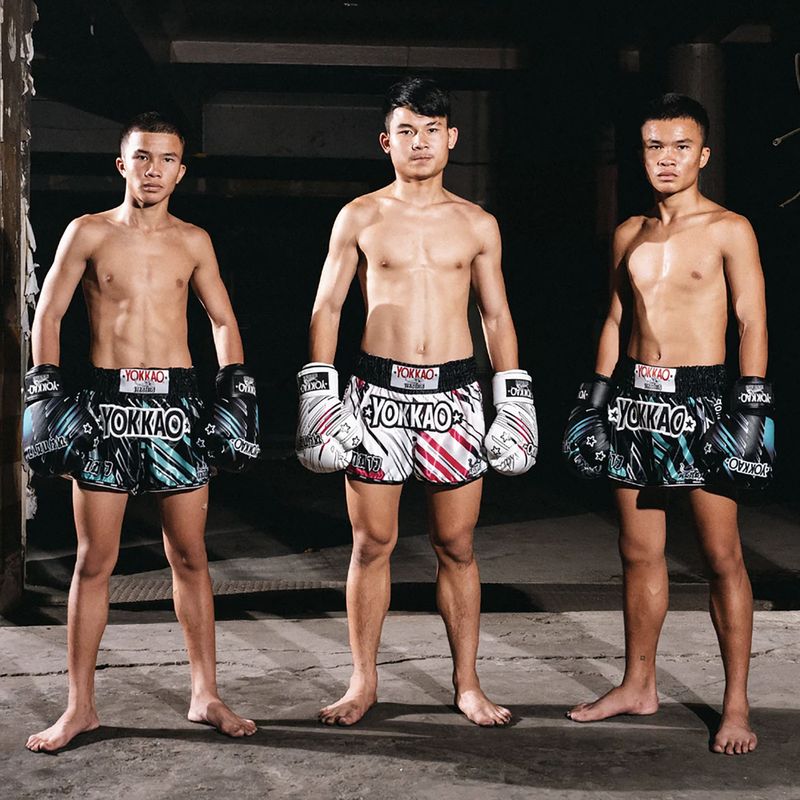 Pánské tréninkové šortky YOKKAO Power Muay Thai black 6