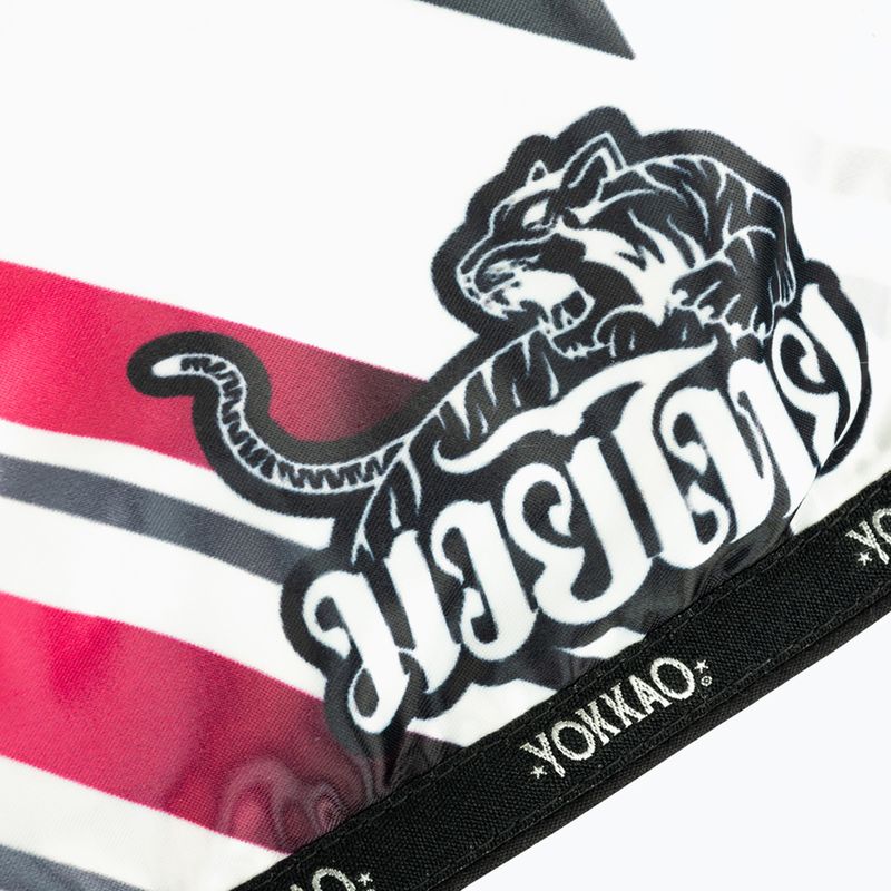 Pánské tréninkové šortky YOKKAO Power Muay Thai white 3