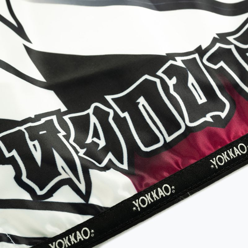 Pánské tréninkové šortky YOKKAO Power Muay Thai white 5