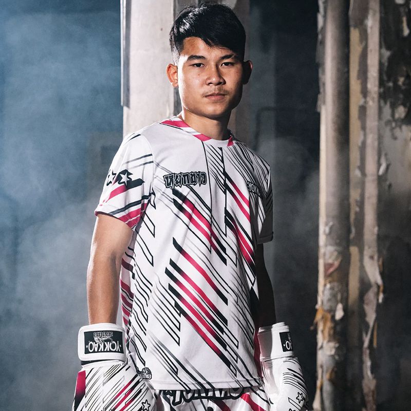 Pánské tréninkové tričko YOKKAO Power Workout white 3