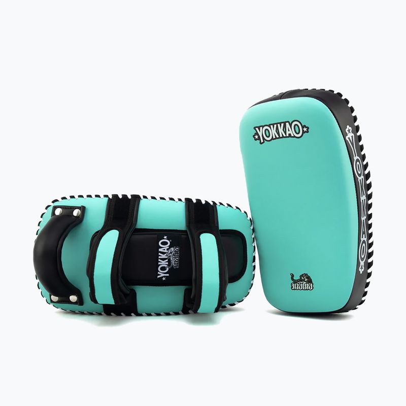 Tréninkové terče YOKKAO Freestyle Kicking Pads 2 pcs tiffany/black 2