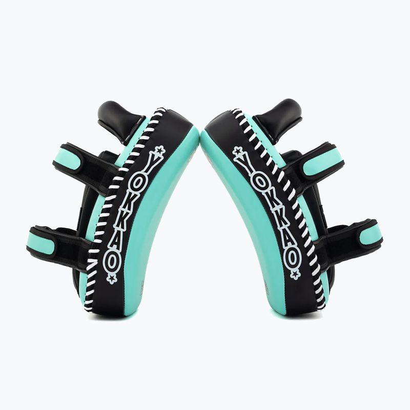 Tréninkové terče YOKKAO Freestyle Kicking Pads 2 pcs tiffany/black 6