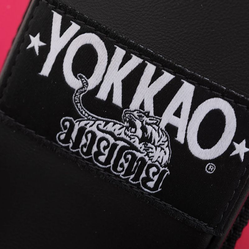 Tréninkové terče YOKKAO Freestyle Kicking Pads 2 pcs. fuchsia/black 9