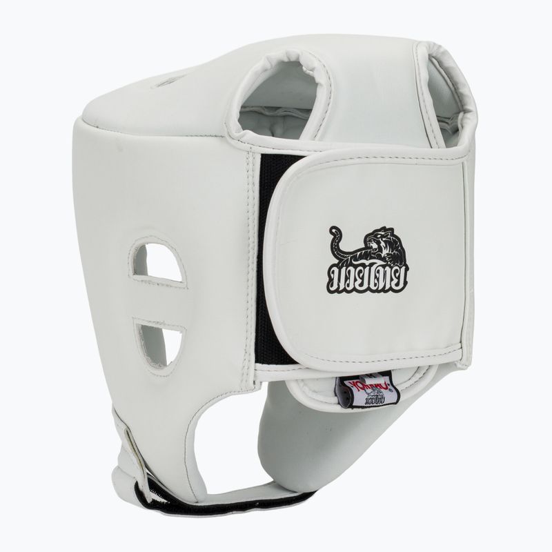 Boxerská helma YOKKAO Competition white 3