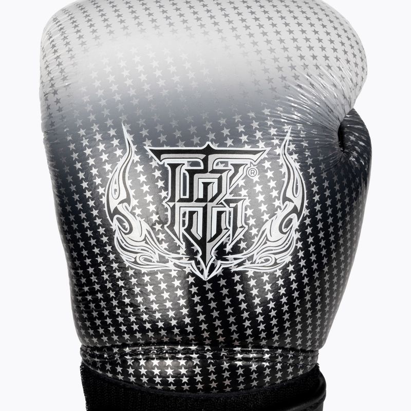 Boxerské rukavice Top King Muay Thai Super Star Air silver 4