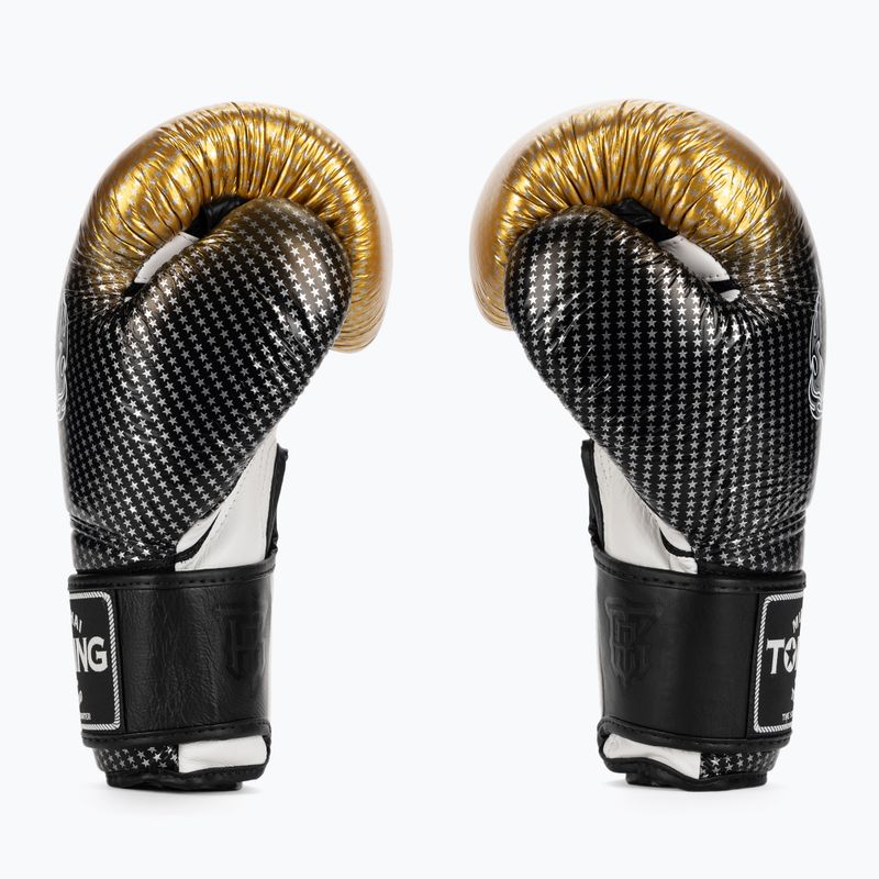 Boxerské rukavice Top King Muay Thai Super Star Air gold 3