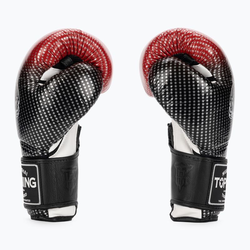 Boxerské rukavice Top King Muay Thai Super Star Air red 3