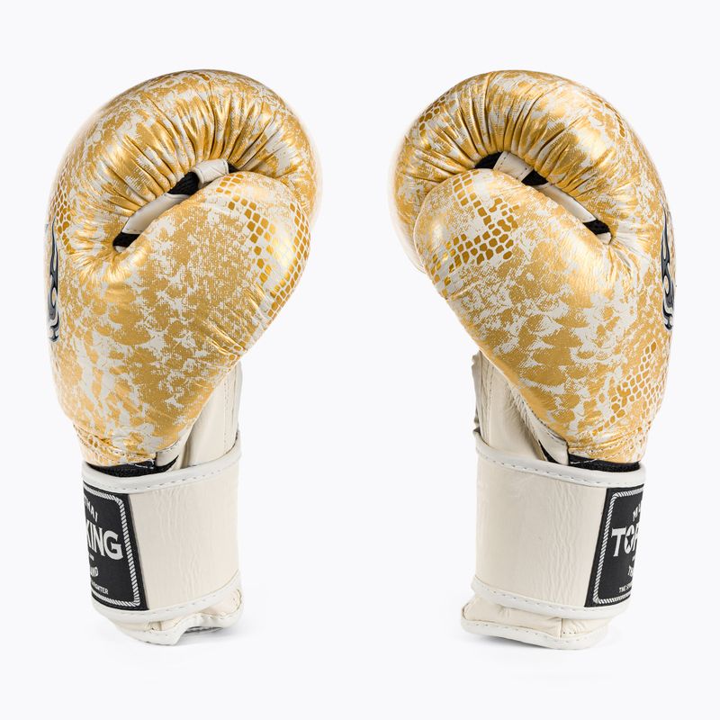Boxerské rukavice Top King Muay Thai Super Star Air bílé TKBGSS 3