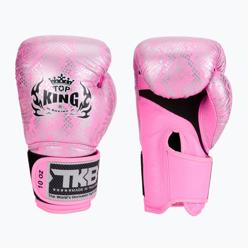 Růžové boxerské rukavice Top King Muay Thai Super Star Air TKBGSS