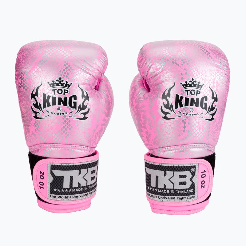 Růžové boxerské rukavice Top King Muay Thai Super Star Air TKBGSS 2