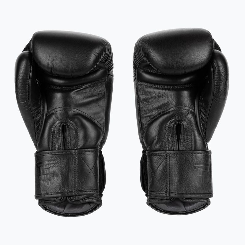 Top King Muay Thai Ultimate černé boxerské rukavice 2