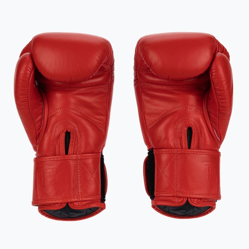 Top King Muay Thai Ultimate červené boxerské rukavice 2