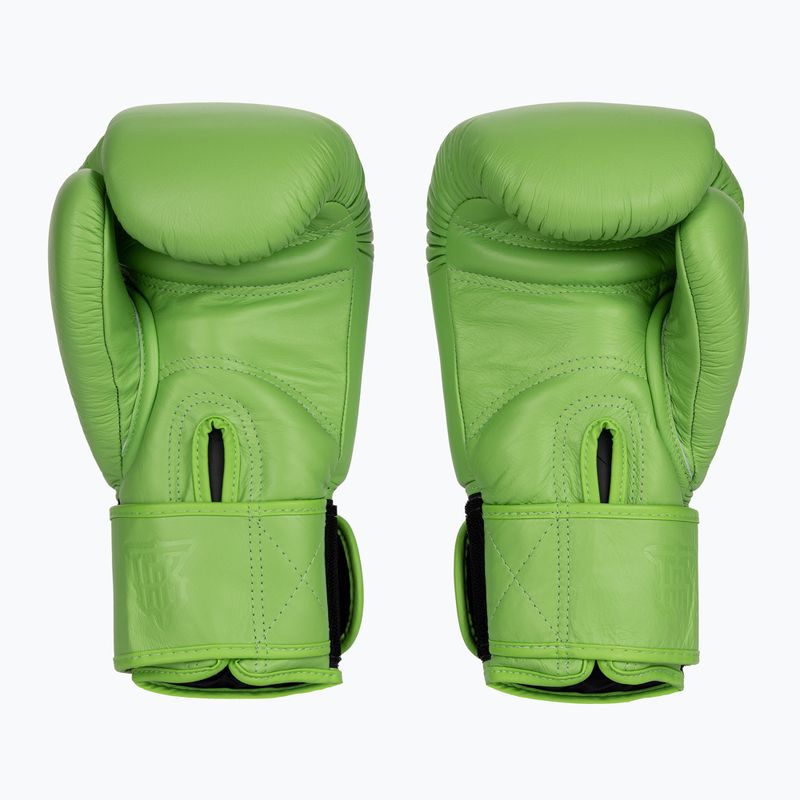 Top King Muay Thai Ultimate zelené boxerské rukavice 2