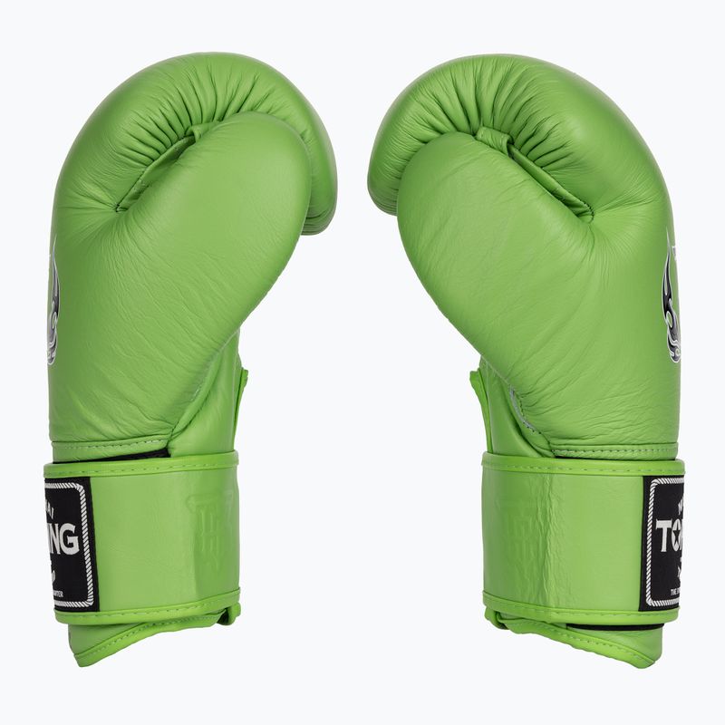 Top King Muay Thai Ultimate zelené boxerské rukavice 4