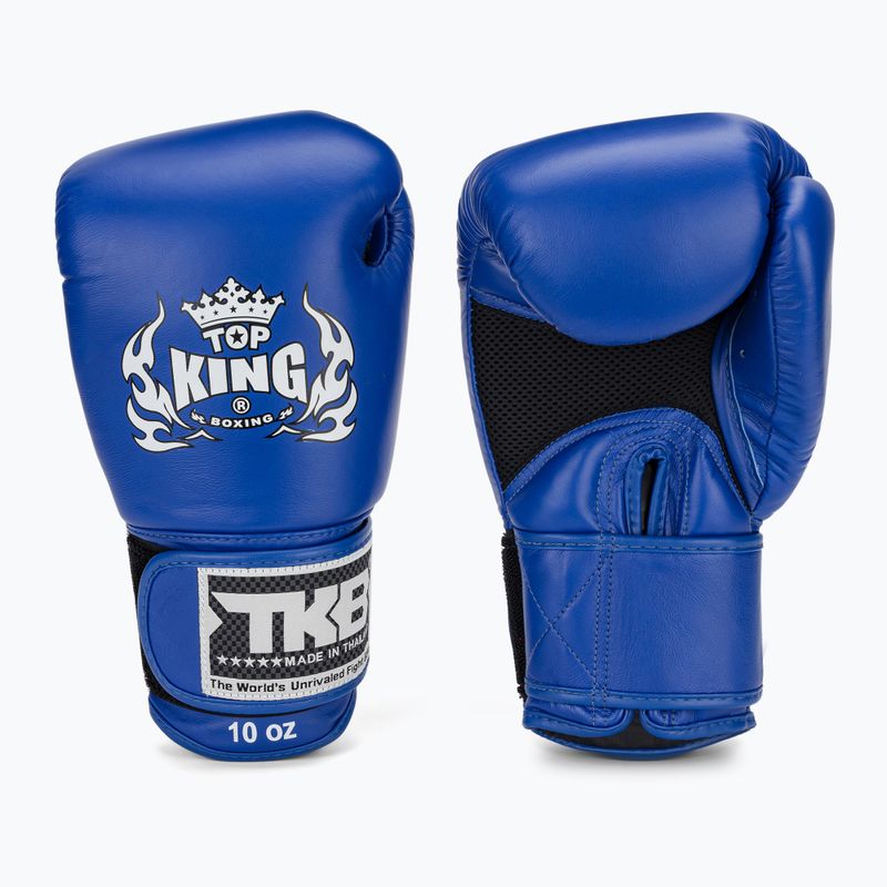 Boxerské rukavice Top King Muay Thai Ultimate Air blue 2