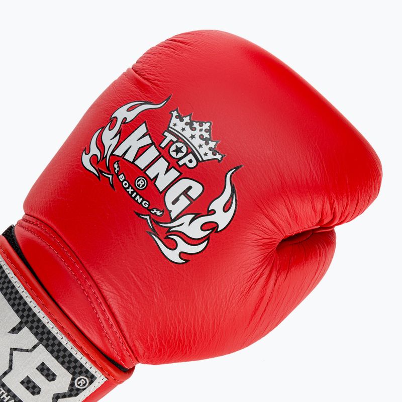 Rukavice na box Top King Muay Thai Super blue 5