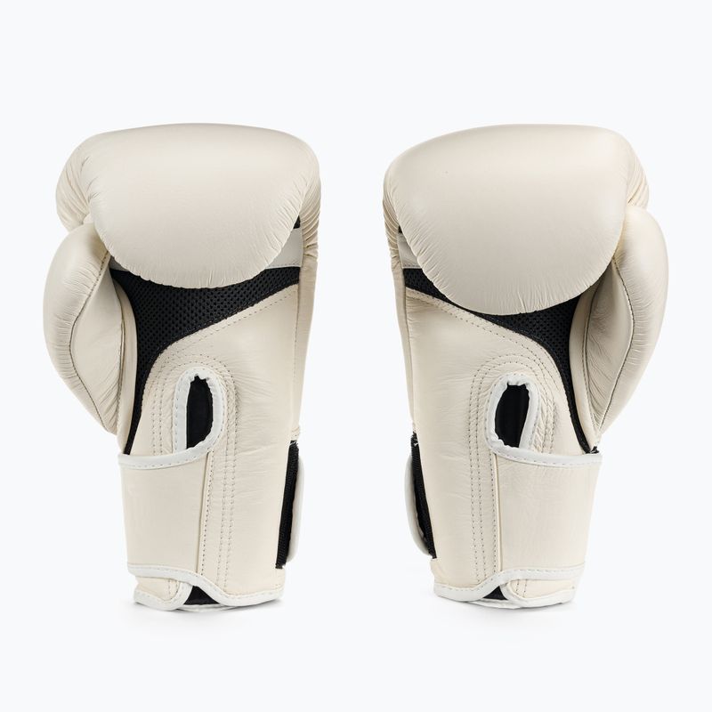 Top King Muay Thai boxerské rukavice Super Air bílé 2