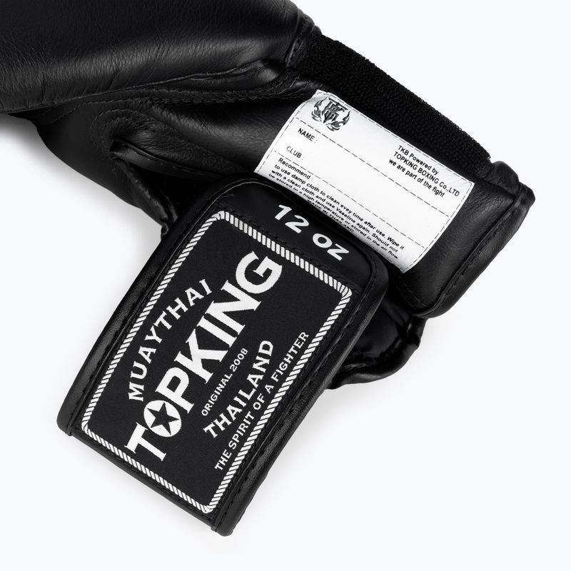 Boxerské rukavice Top King Muay Thai Super Air černé 5