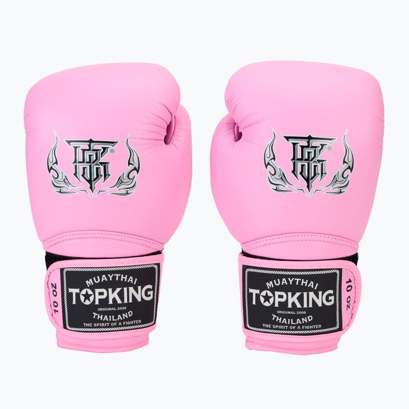 Boxerské rukavice Top King Muay Thai Super Air růžové TKBGSA-PK