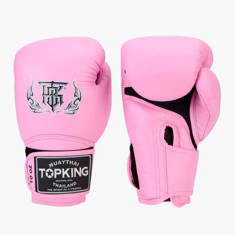 Boxerské rukavice Top King Muay Thai Super Air růžové TKBGSA-PK 2