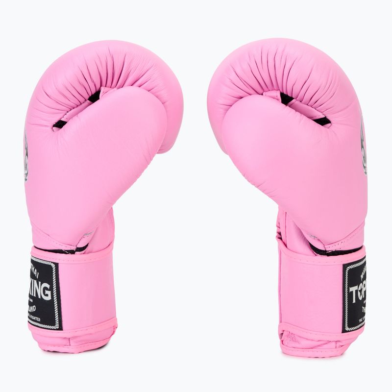 Boxerské rukavice Top King Muay Thai Super Air růžové TKBGSA-PK 4