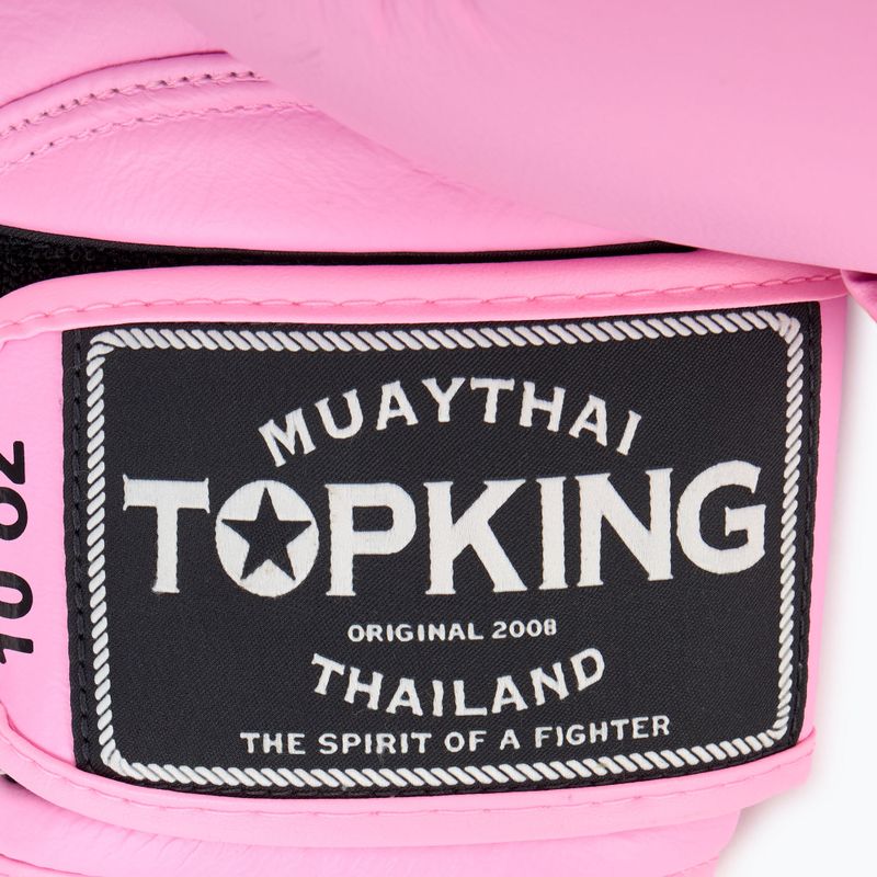 Boxerské rukavice Top King Muay Thai Super Air růžové TKBGSA-PK 5