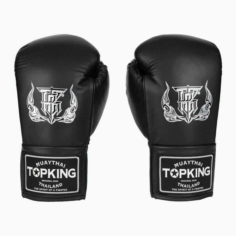 Soutěžní rukavice Top King Boxing černé