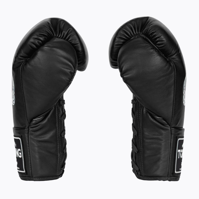 Soutěžní rukavice Top King Boxing černé 3