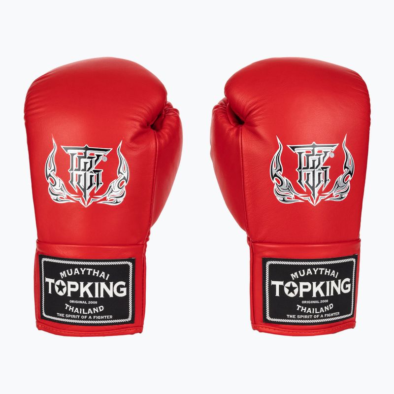 Boxerské rukavice Top King Competition červené