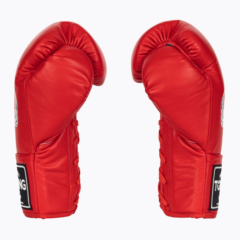 Boxerské rukavice Top King Competition červené 3