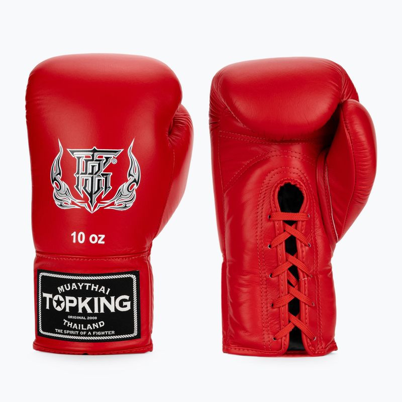 Boxerské rukavice Top King Muay Thai Pro red