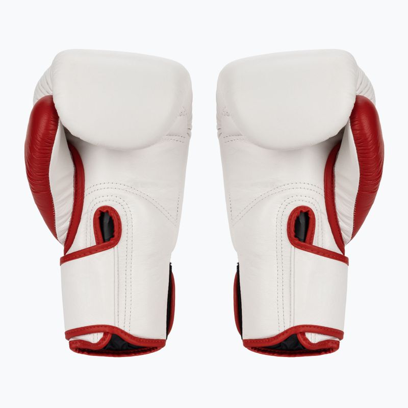 Boxerské rukavice Top King Boxing Reborn bílé/červené 2
