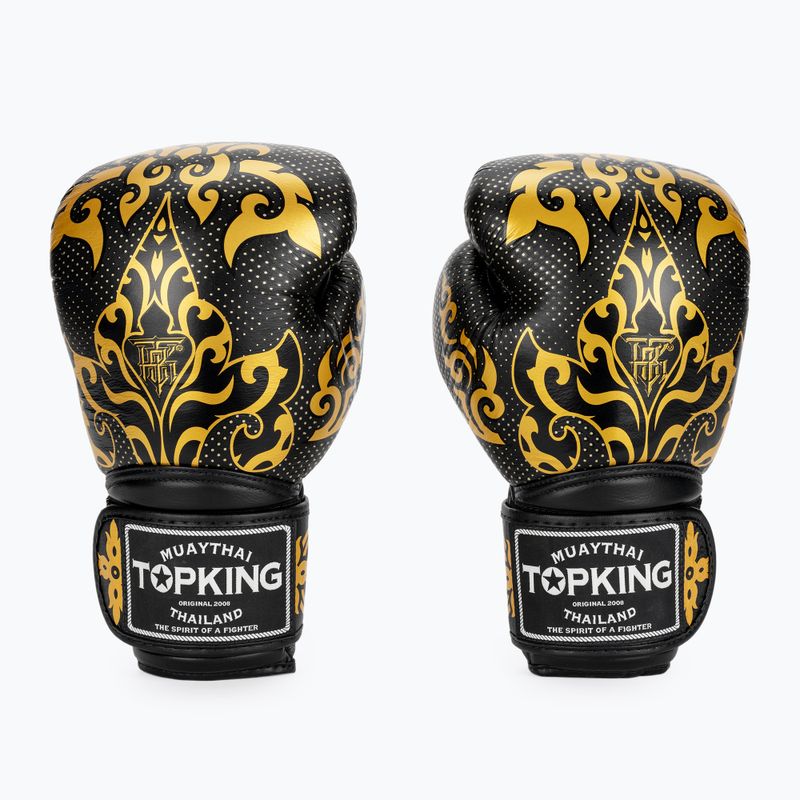 Boxerské rukavice Top King Kanok černé