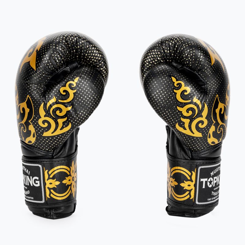 Boxerské rukavice Top King Kanok černé 3