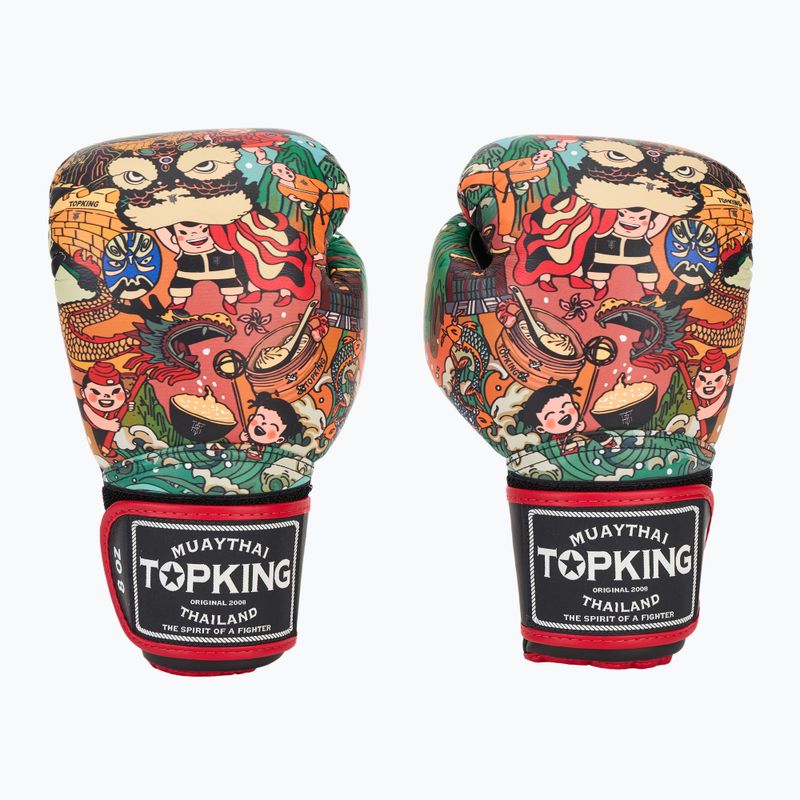 Boxerské rukavice  Top King Boxing Culture black 2