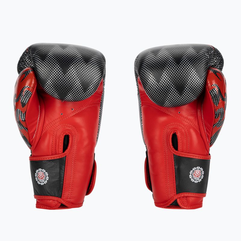 Boxerské rukavice Top King Boxing Dragon red/black 2