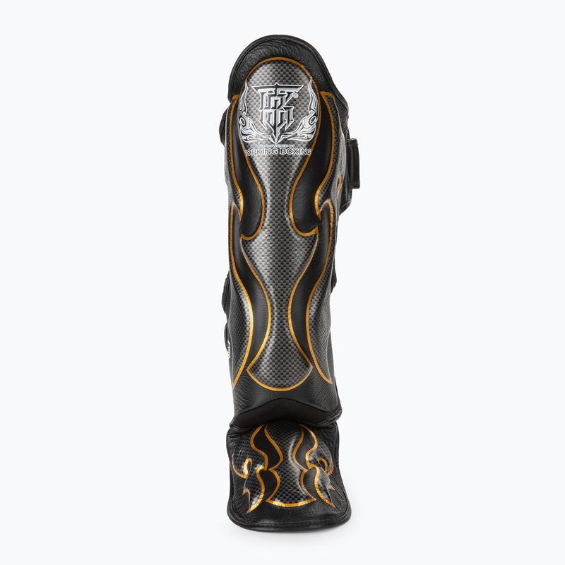 Chrániče holenních kostí a chodidel Top King Empower black/silver 3