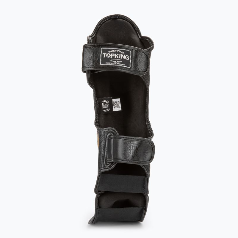 Chrániče holenních kostí a chodidel Top King Empower black/silver 4