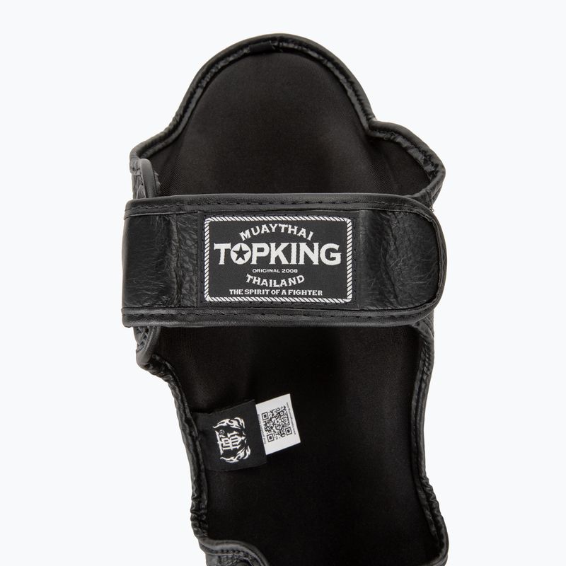 Chrániče holenních kostí a chodidel Top King Empower black/silver 6