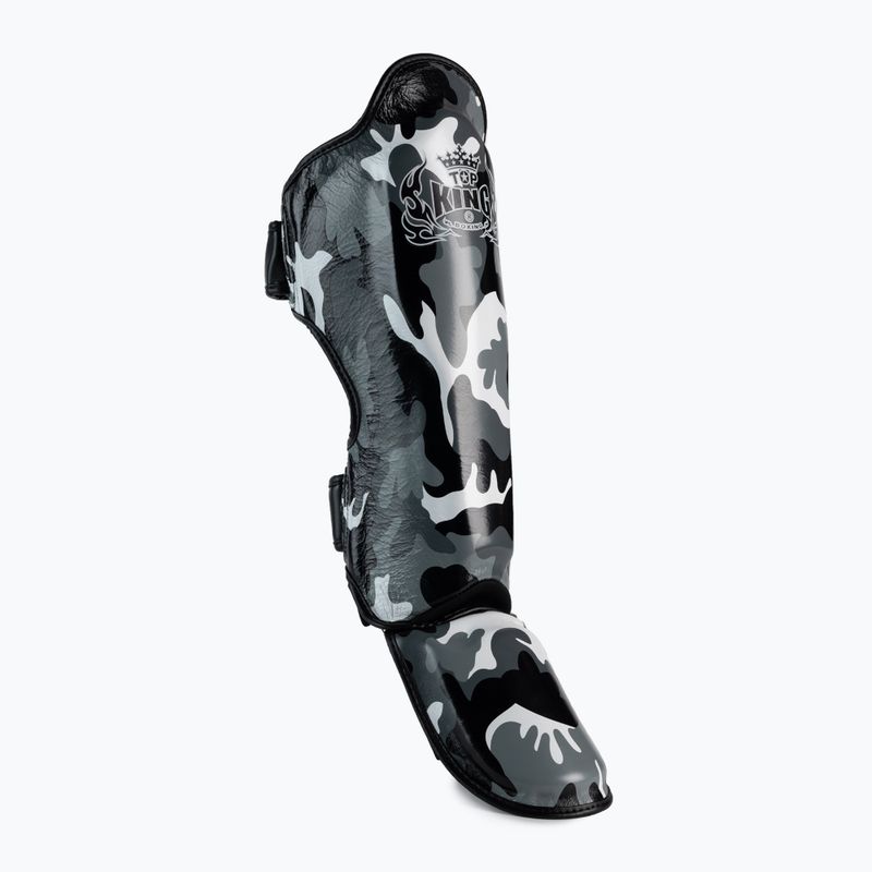 Top King Empower Camouflage šedé chrániče holeně a chodidla TKSGEM-03-GY-L 2