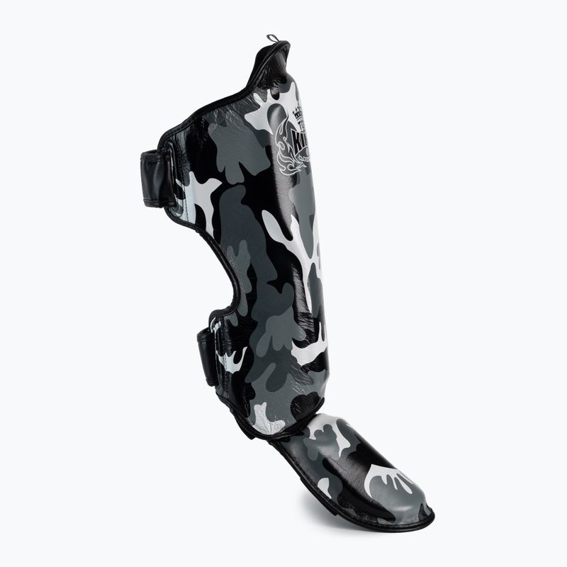 Top King Empower Camouflage šedé chrániče holeně a chodidla TKSGEM-03-GY-L 3