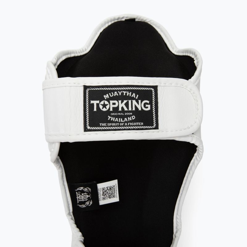 Chrániče holenních kostí a chodidel Top King Pro Semi Leather white 4