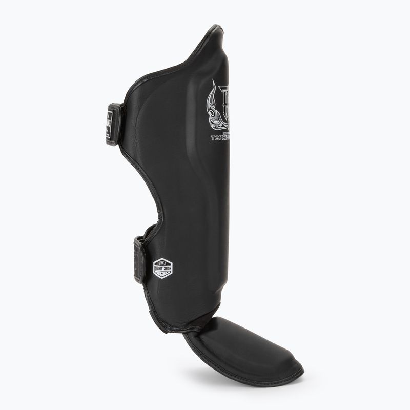 Chrániče holenních kostí a chodidel Top King Pro Semi Leather black 2