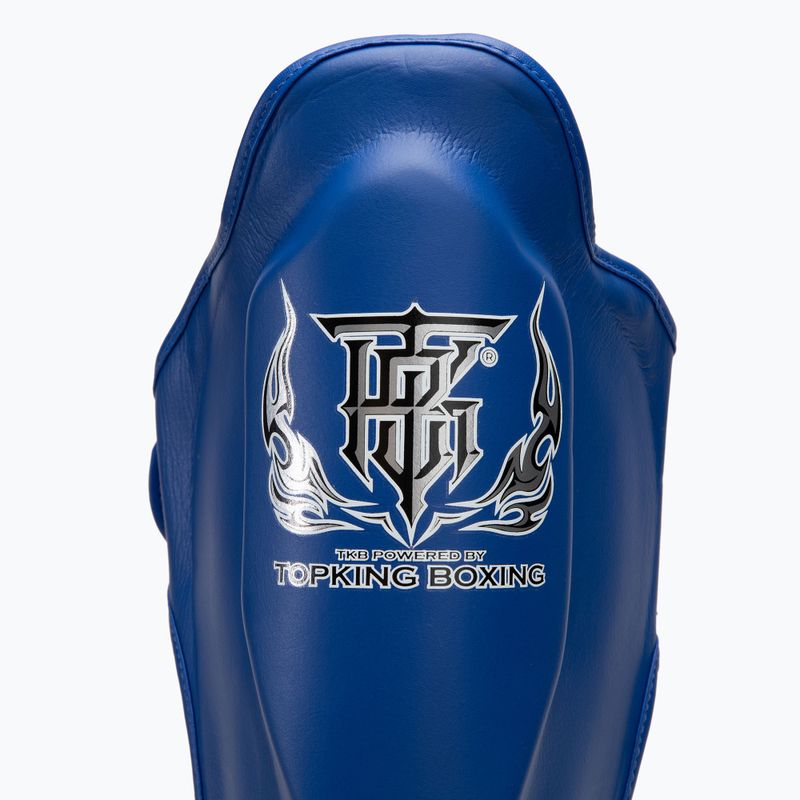 Chrániče holenních kostí a chodidel Top King Pro Semi Leather blue 3