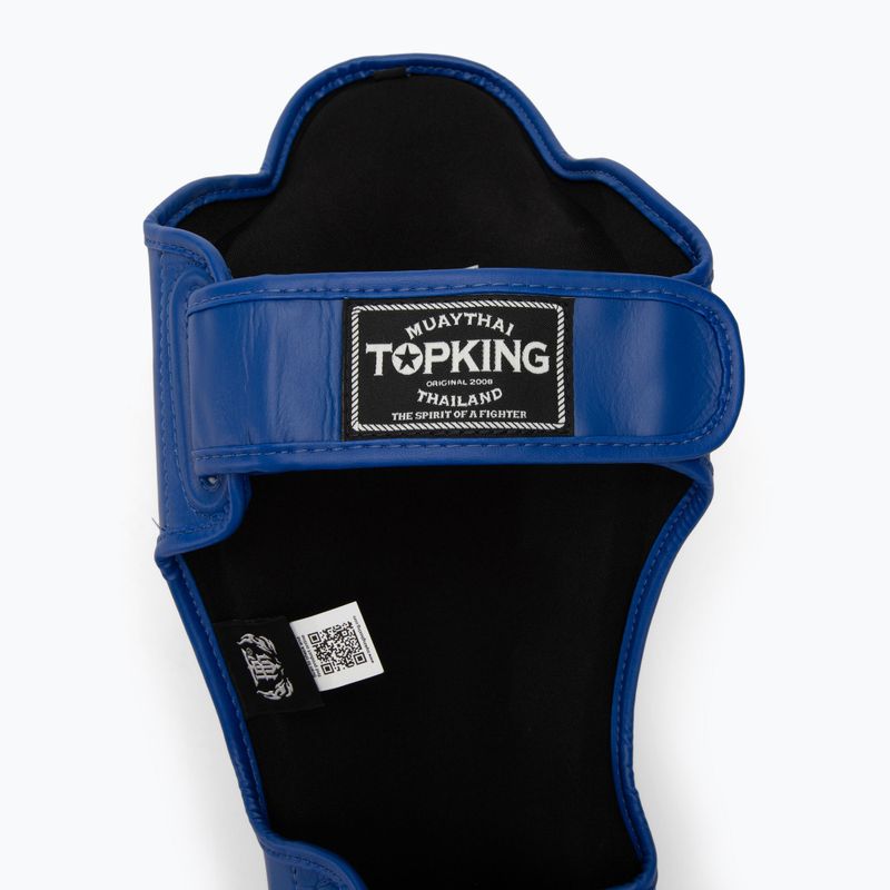 Chrániče holenních kostí a chodidel Top King Pro Semi Leather blue 4