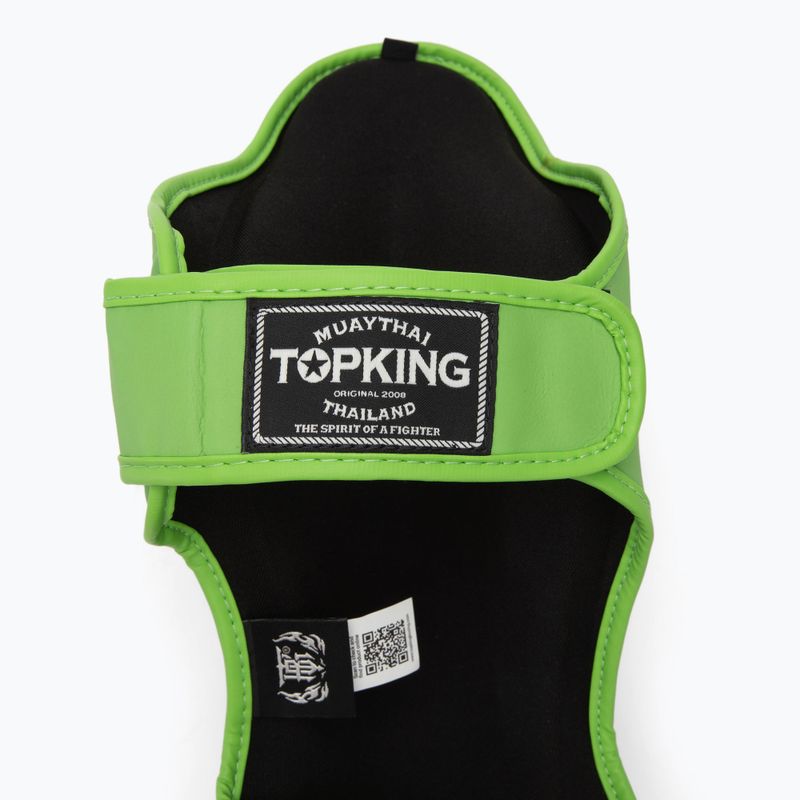 Chrániče holenních kostí a chodidel Top King Pro Semi Leather green 4