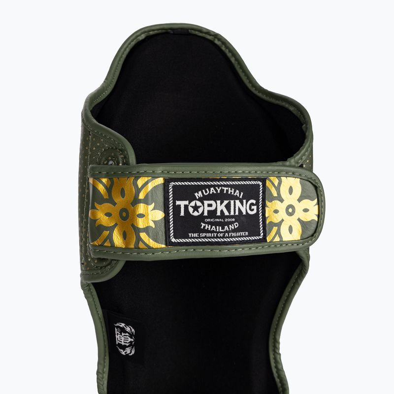 Chrániče holenních kostí a chodidel Top King Kanok khaki 7