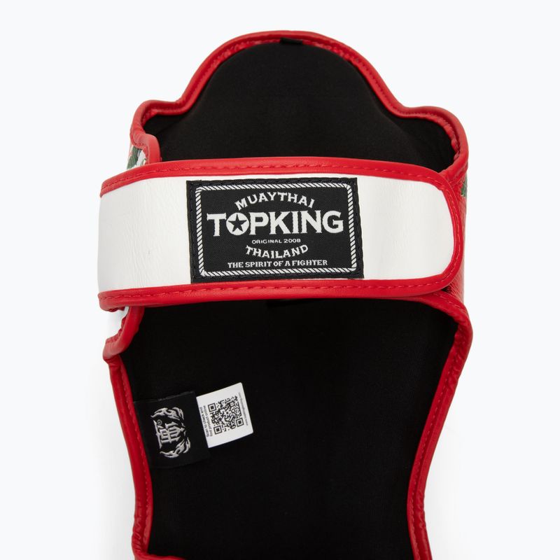 Chrániče holenních kostí a chodidel Top King Rose white 4